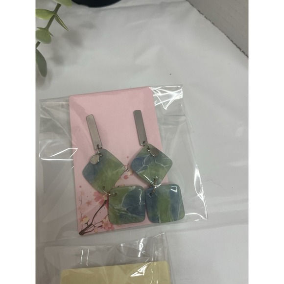 Wholesale Handmade Earrings Lot6. Unique 20 Pairs Stainless Steel Base - Picture 15 of 16